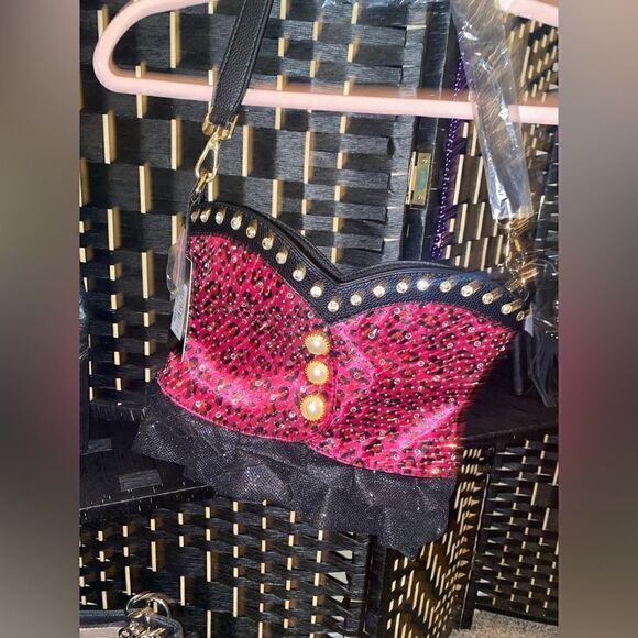 Studded Corset “Fancy” Handbag - Picture 1 of 7